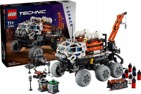 LEGO TECHNIC 42180 MARSJAŃSKI ŁAZIK EKSPLORACYJNY zestaw klocków +11 lat
