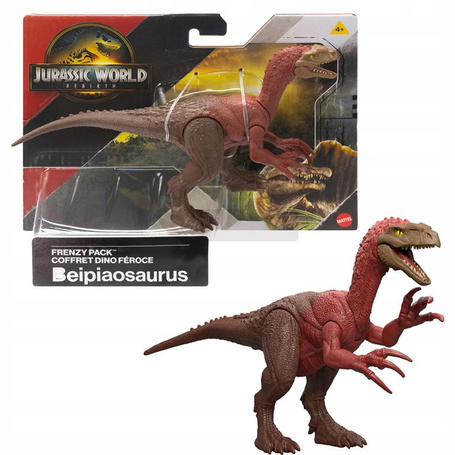 JURASSIC WORLD ODRODZENIE DINOZAUR Beipiaosaurus- Frenzy Pack, figurka 18cm JGB74