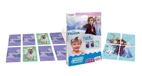 Shuffle Aqua game Disney Frozen CARTAMUNDI