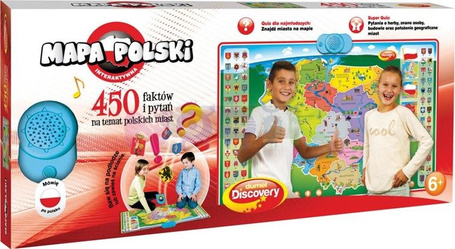 Interaktywna mapa Polski