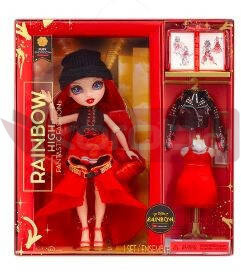 Lalka Rainbow High Fantastic Fashion Doll- RED - Ruby Anderson