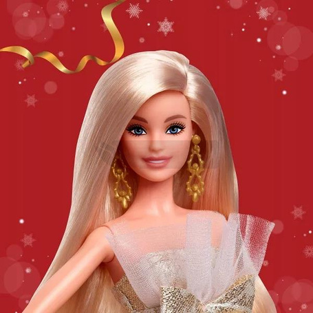 LALKA BARBIE HOLIDAY 2025 Signature lalka kolekcjonerska, świąteczna JBH95