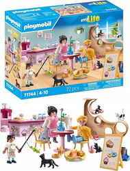 PLAYMOBIL MY LIFE 71744 KOCIA KAWIARNIA zestaw dla dzieci 4+