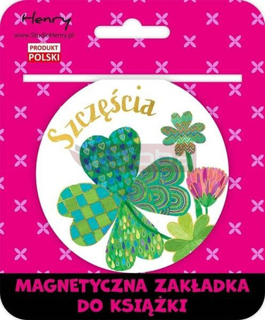 Zakładka magnetyczna kulka 2 koniczyna