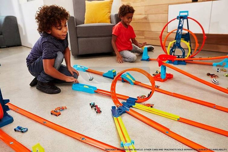 Hot Wheels zestaw do rozbudowy pętla i auto GVG07