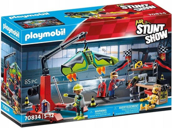 PLAYMOBIL 70834 LOTNICZY POKAZ KASKADERSKI STACJA