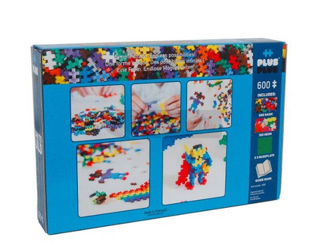 Klocki Plus Plus Naucz się budować 600 elementów