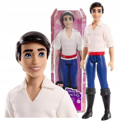 LALKA DISNEY PRINCESS KSIĄŻĘ ERIC Mała Syrenka HLV97