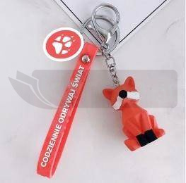 Brelok zwierzaczek - lis