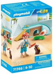 PLAYMOBIL MY LIFE 71746 CHŁOPIEC ZE ŚWINKĄ MORSKĄ zestaw dla dzieci 4+