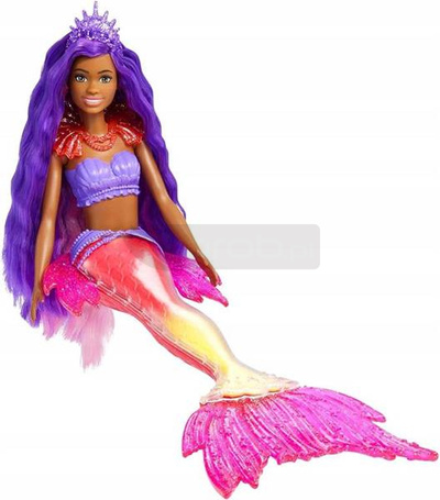 Lalka Barbie Mermaid syrenka HHG53