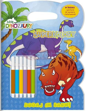 Lubię dinozaury. Superkolory cz.1