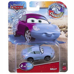 DISNEY AUTA CARS auto 1:55 zmieniające kolor SALLY HDM99