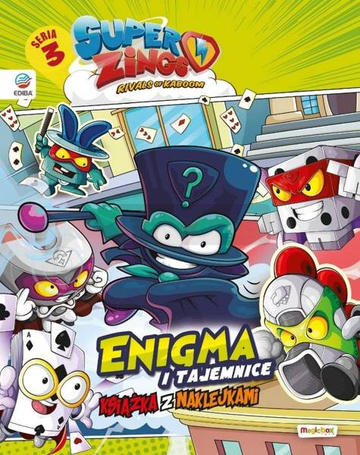 Super Zings. Enigma i tajemnice + figurka