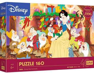 Puzzle 160 Baśniowe święta Disney Princess