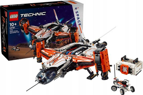 LEGO TECHNIC 42181 TRANSPORTOWY STATEK KOSMICZNY VTOL LT81 zestaw klocków
