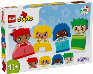 LEGO DUPLO 10415 MOJE UCZUCIA I EMOCJE zestaw klocków dla dzieci +18 m-cy