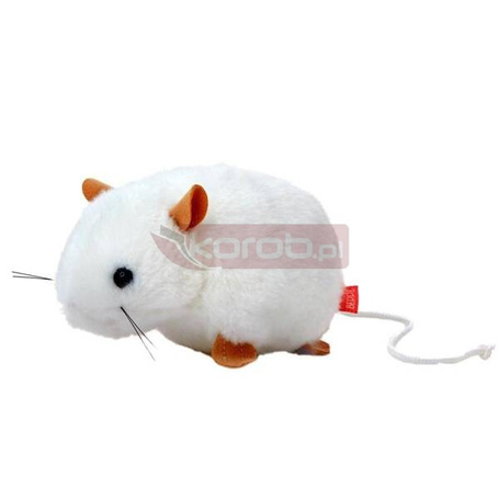 Mysz biała 13cm