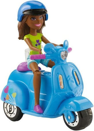 Barbie On The Go Pojazd + Lalka Ast.