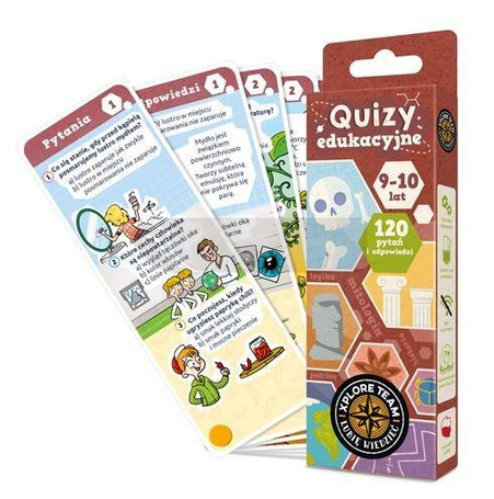 Xplore Team Quizy dla dzieci 9-10 lat