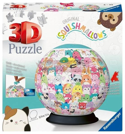 Puzzle 3D Kula: Squishmallows