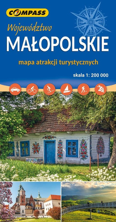 Mapa atrakcji turystycznych - Małopolskie