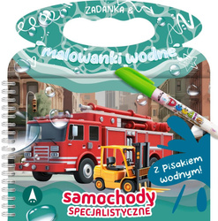 Zadanka & malowanki wodne. Samochody specjalistycz