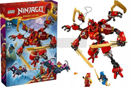 LEGO NINJAGO 71812 WSPINACZKOWY MECH NINJA KAIA