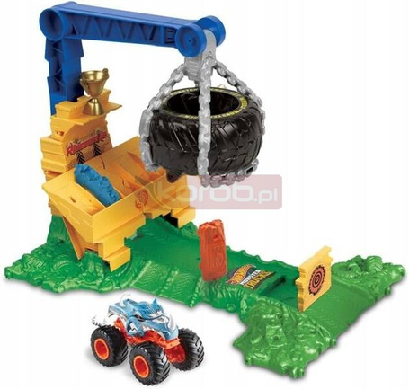HOT WHEELS MONSTER TRUCK ZESTAW Arena Smahers Masywny ładunek HTP18