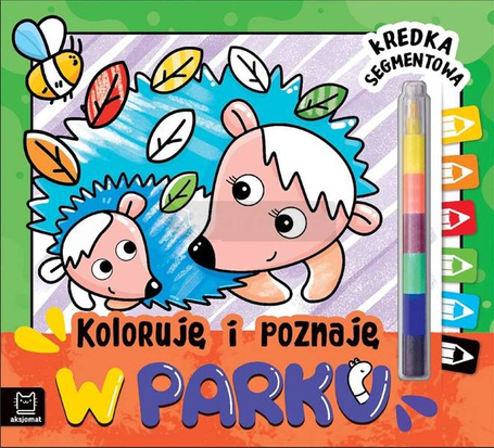Koloruję i poznaję. W parku. Kredka segmentowa