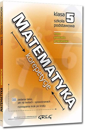 Matematyka SP 5 korepetycje GREG