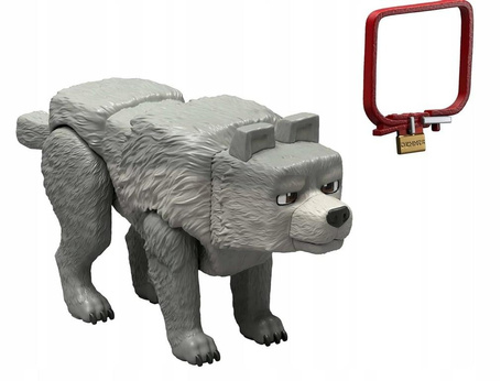 MINECRAFT MOVIE figurka filmowa WILK DENNIS + akcesoria JFR59