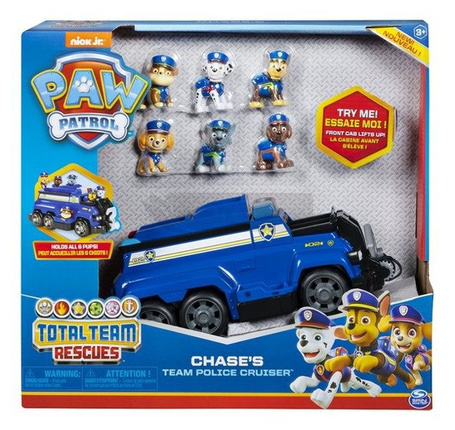 Figurki PSI PATROL Total Team Rescue Radiowóz