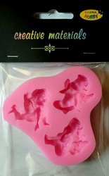 Forma silikonowa 7,5x8cm Aniołki