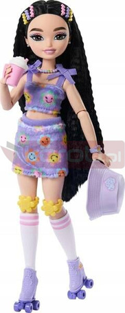 LALKA BARBIE DREAM BESTIES Lalka modowa Renee na wrotkach JFX99