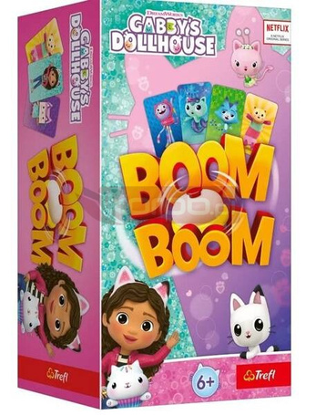 Gra rodzinna Boom Boom Gabby's Dollhouse TREFL