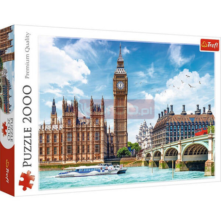 Puzzle 2000 elementów - Big Ben Londyn Anglia