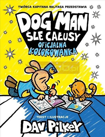Dogman śle całusy. Oficjalna kolorowanka