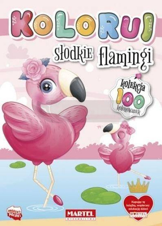 Kolekcja Koloruj - Słodkie flamingi
