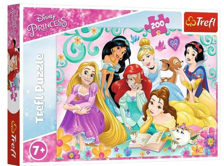 Puzzle 200 Radosny świat księżniczek TREFL