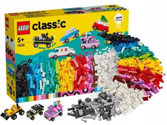 LEGO CLASSIC 11036 KREATYWNE POJAZDY zestaw 900 klocków dla dzieci +5 lat