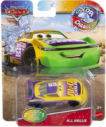 DISNEY AUTA CARS auto 1:55 zmieniające kolor H.J. Hollis GPB01