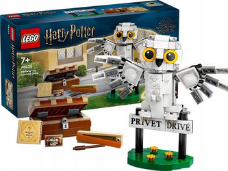 LEGO HARRY POTTER 76425 HEDWIGA Z WIZYTĄ NA UL. PRIVET DRIVE 4 klocki +7lat