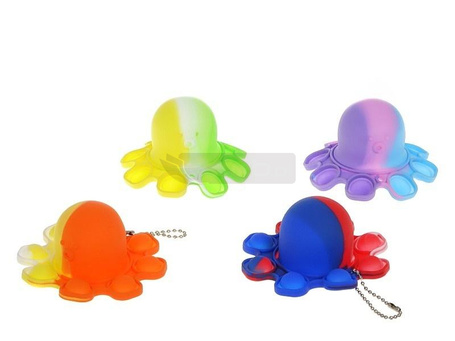 Gniotek antystresowy ośmiorniczka dwustronna MIX