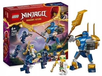 LEGO NINJAGO 71805 ZESTAW BITEWNY Z MECHEM JAYA zestaw klocków +6 LAT