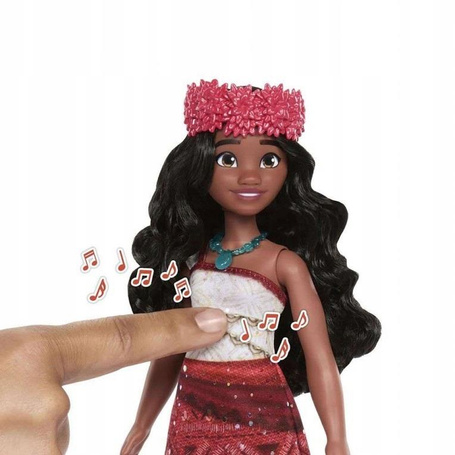 DISNEY LALKA VAIANA 2 MOANA lalka śpiewająca piosenkę z filmu "We're Back" JBT61