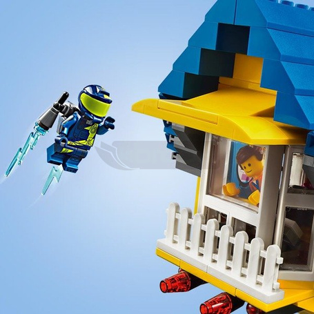 LEGO Movie 2 70831 Dom Emmeta/Rakieta ratunkowa