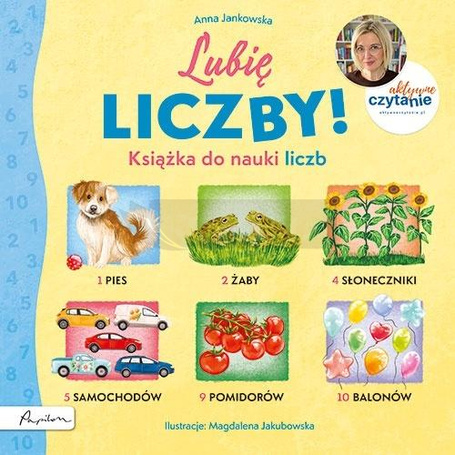 Aktywne Czytanie. Lubię liczby! Książka do nauki