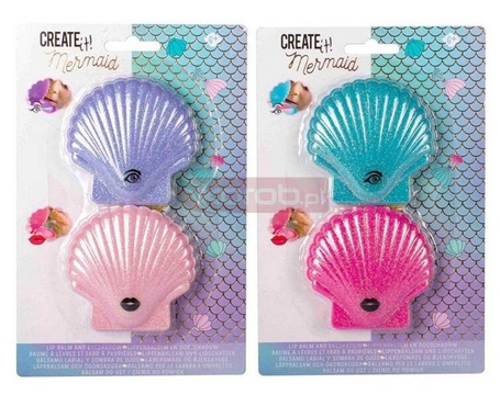 Zestaw do makijażu muszelki Mermaid mix CREATE IT!