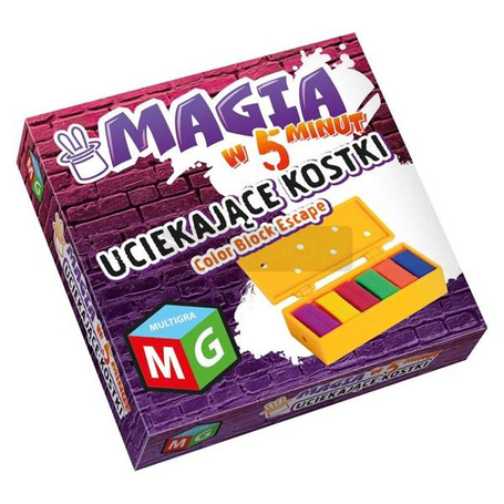 Magia w 5 minut. Uciekające kostki